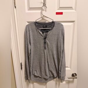Mens Grayers Long Sleeve Henley Shirt